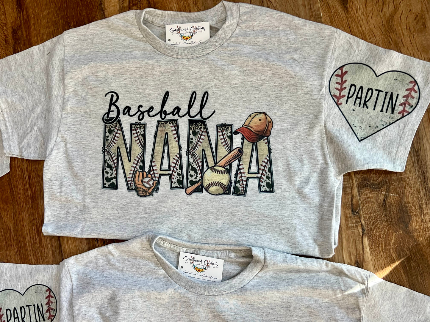 Baseball Mama, Nana, Grandma, Mimi, etc Themed Shirts!