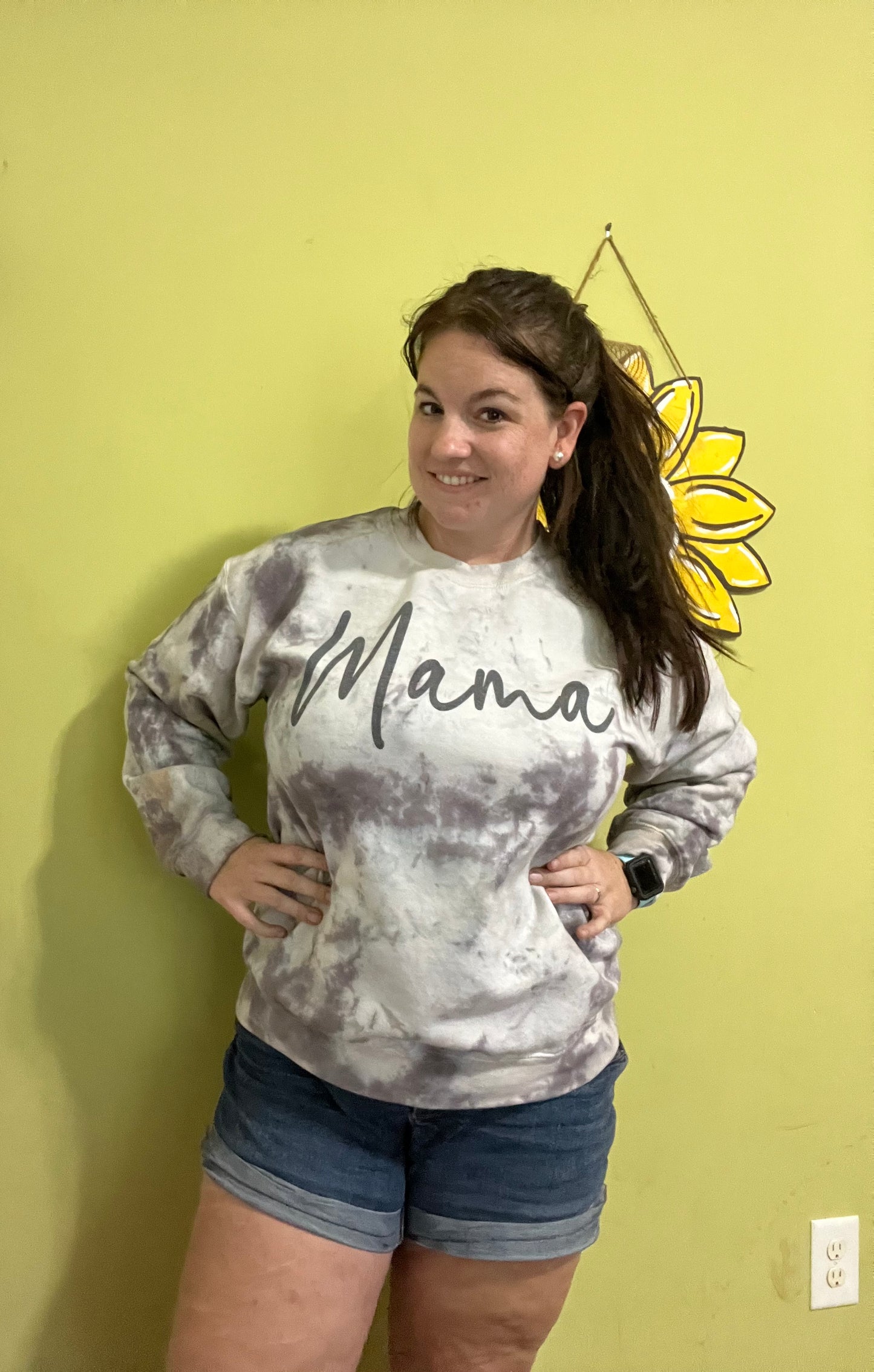 Hand dyed Mama Sweaters!