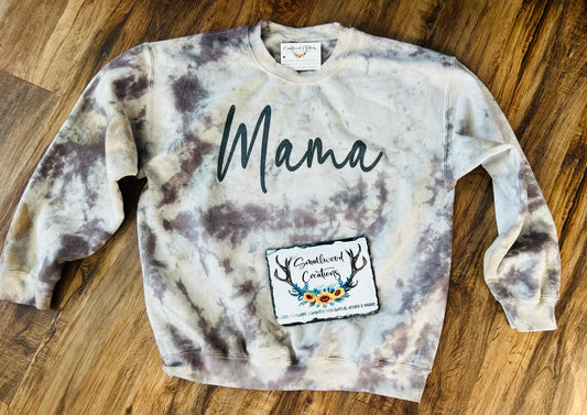 Hand dyed Mama Sweaters!