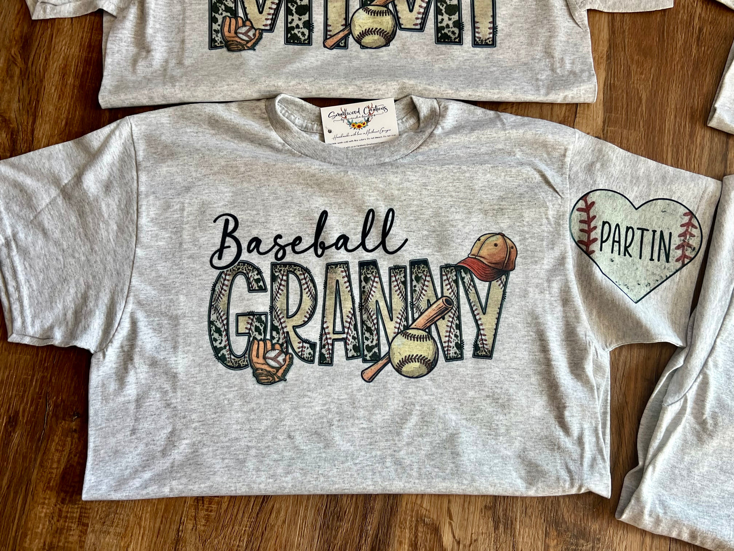 Baseball Mama, Nana, Grandma, Mimi, etc Themed Shirts!