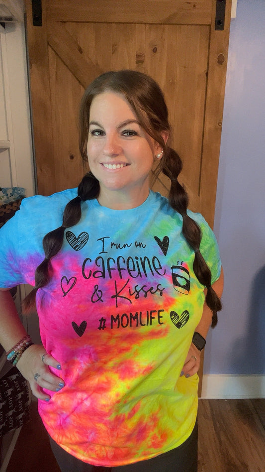 I Run on Caffeine & Kisses #Momlife Smallwood Creations Exclusive