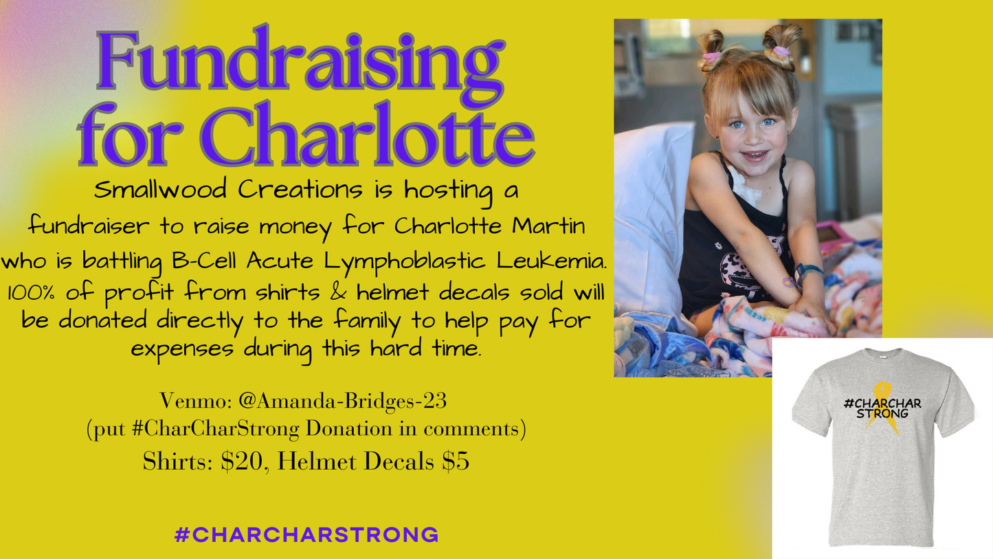 #CharCharStrong Benefit shirts