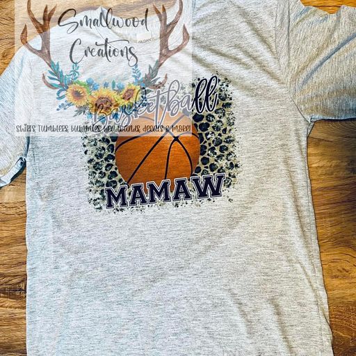 Basketball Mamaw custom shirt